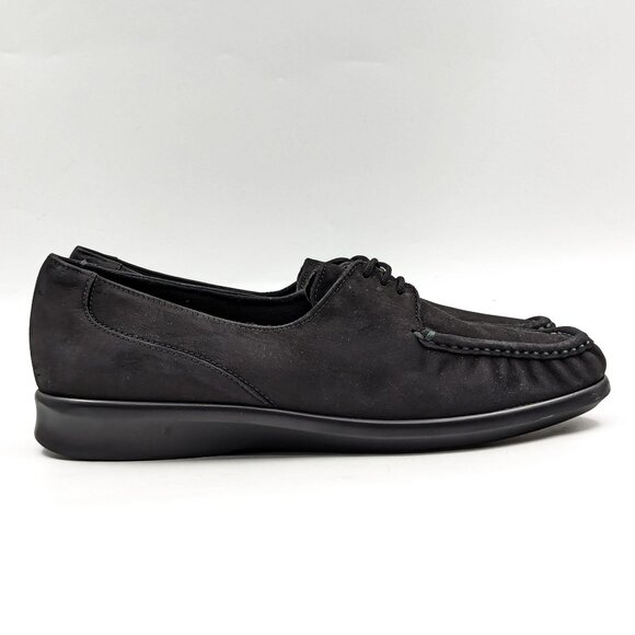 SAS Women Petra Comfort Charcoal Back Soft Leather Narrow shoes Size 9.5 - Picture 9 of 11